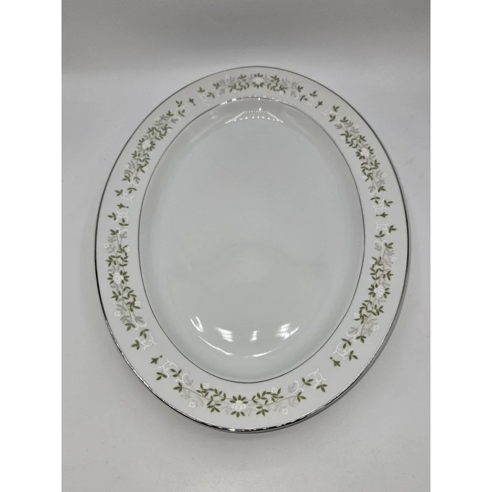 Berkeley House June Bride 6150 Oval Serving Platter Fine China Japan